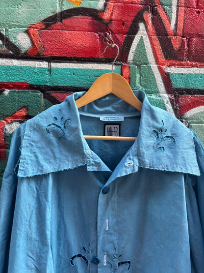 Blue Sky, Hand Dyed Soft Summer Jacket
