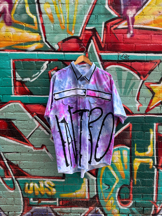 Intro-Version Tie Dyed Shirt , Fits up to 2XL