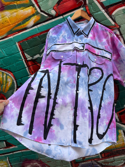 Intro-Version Tie Dyed Shirt , Fits up to 2XL