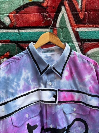 Intro-Version Tie Dyed Shirt , Fits up to 2XL