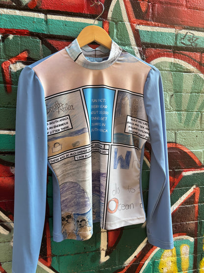 Kids will save the world , Top , Long Sleeve , Medium