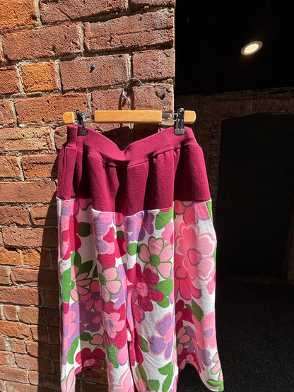 FLOWER POWER PANTS - 32” - 36” elastic WAIST