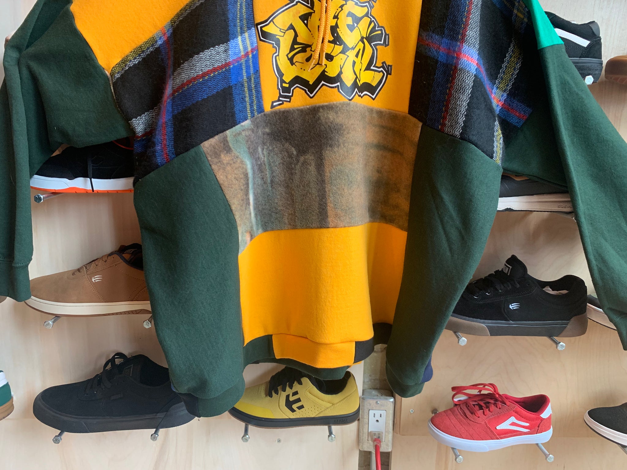LOCAL X ASHES SQUARED AWAY HOODIE - fits up to 2XL