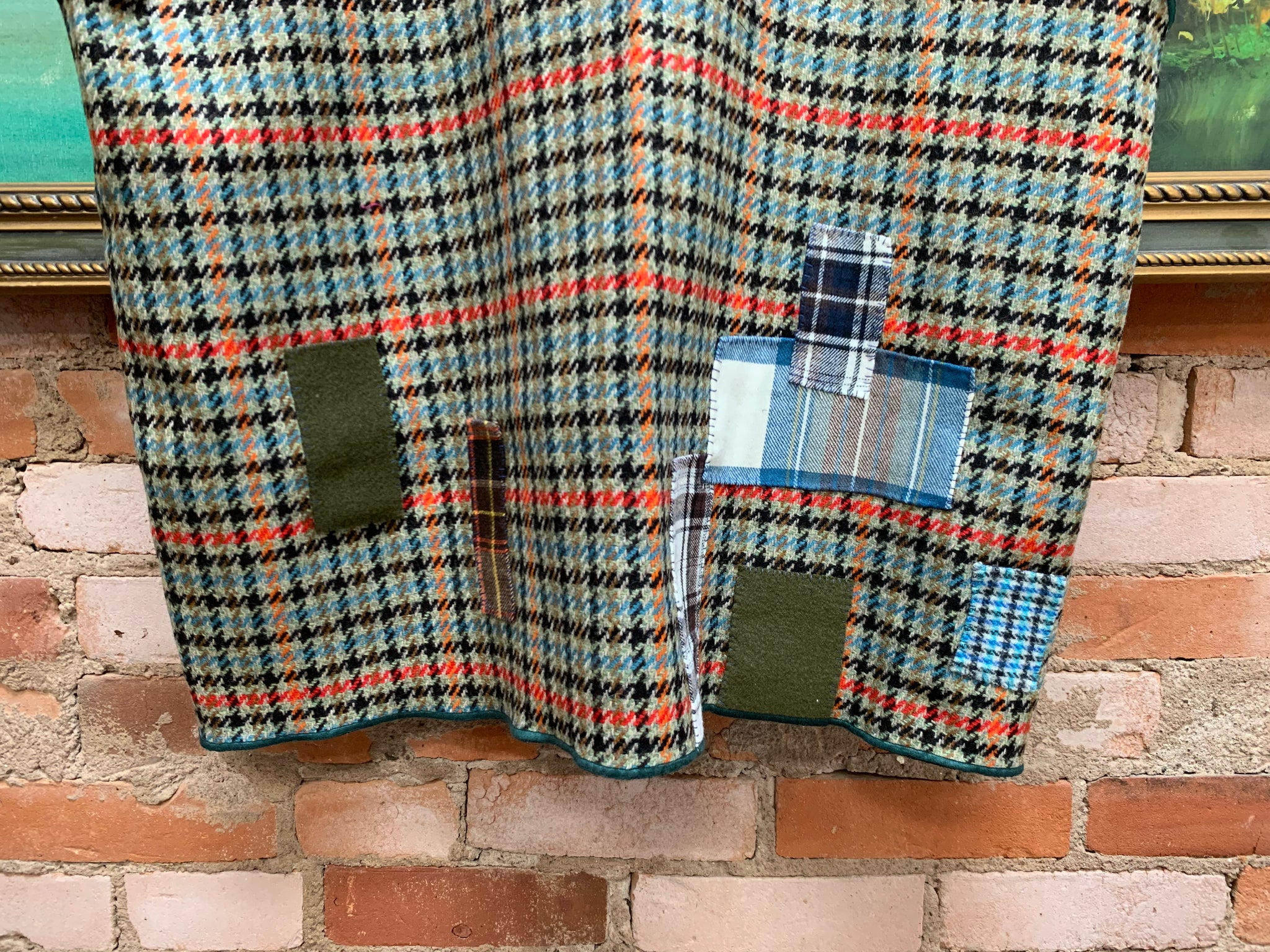 PLAID MASHUP - WOOL VEST