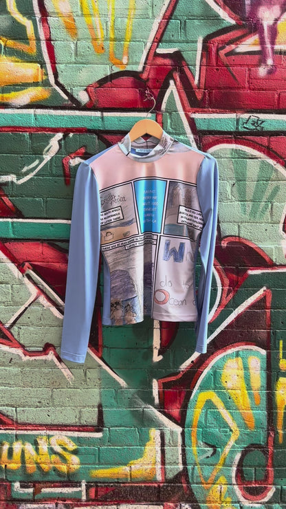 Kids will save the world , Top , Long Sleeve , Medium