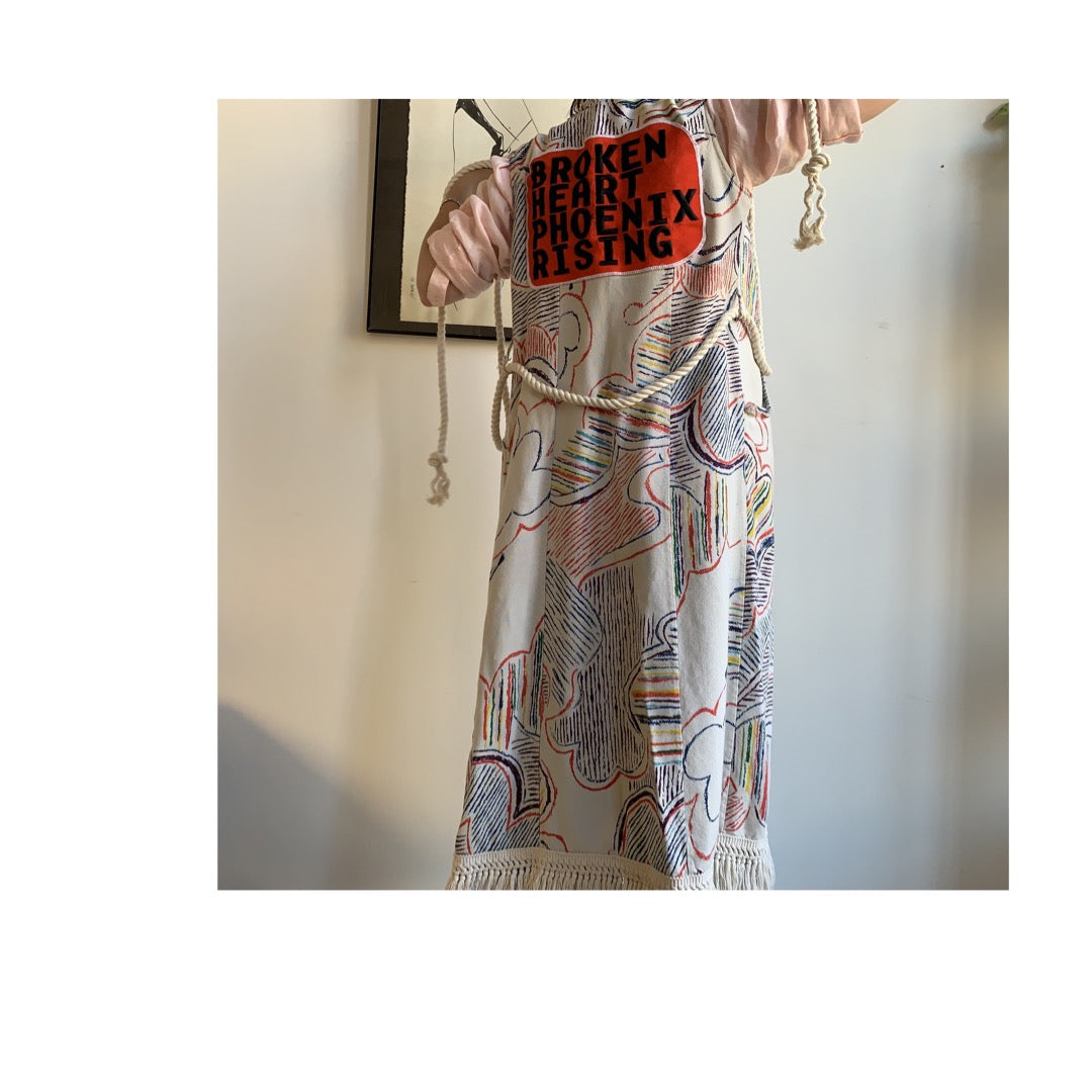 Vintage PATCHED vest