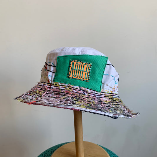 WILD BUCKET HAT - HANDSTITCHED - 1/1