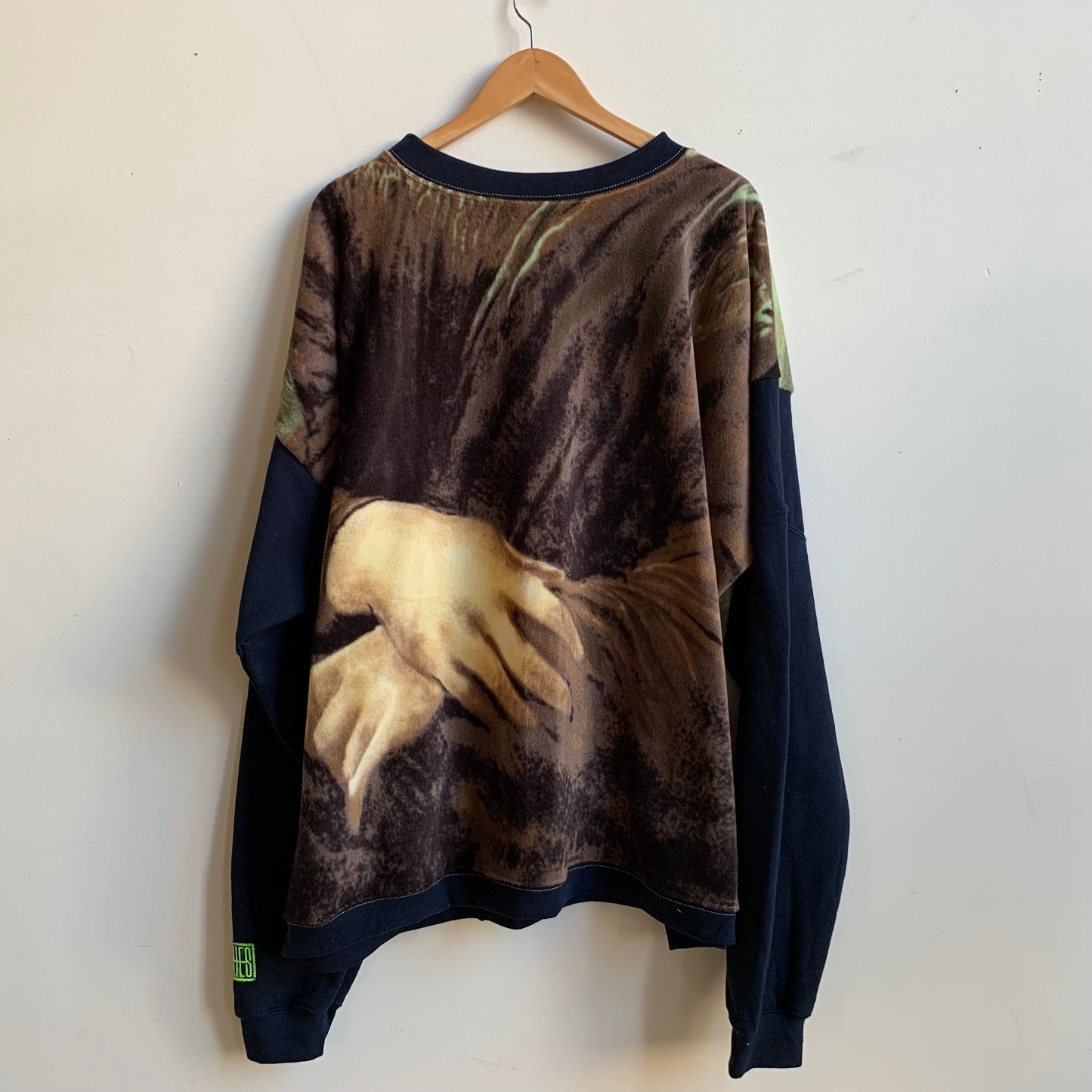 MONA LISA FLEECE SWEATER - CREW NECK - 1/1 - 2XL