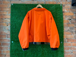 CITRUS ORANGE UTILITY JACKET - CANVAS - ONE OF A KIND