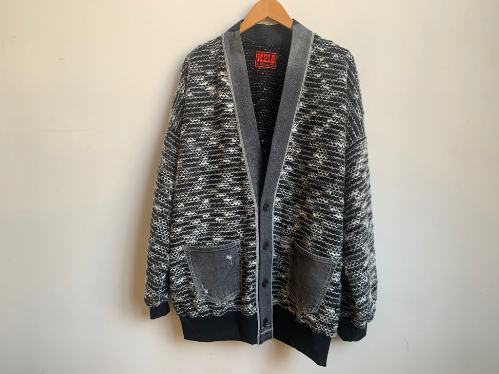 M218 BOUCLÉ CARDIGAN