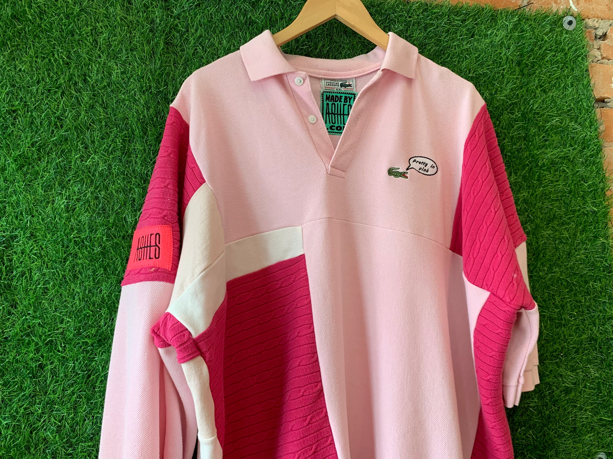PRETTY IN PINK - POLO - SQUARED AWAY - XL