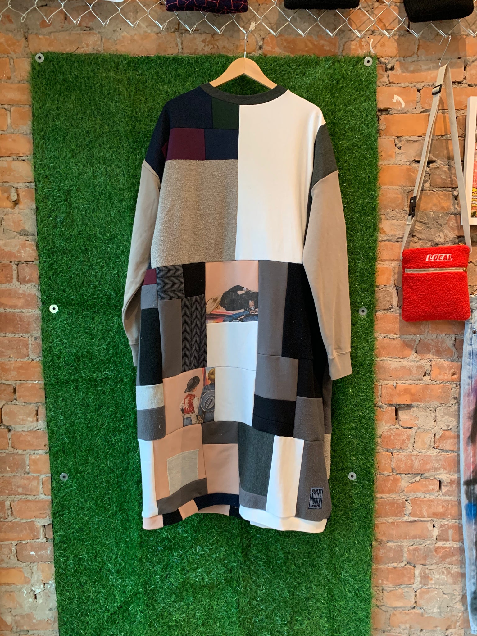 MAXI SQUARED AWAY SWEATER DRESS