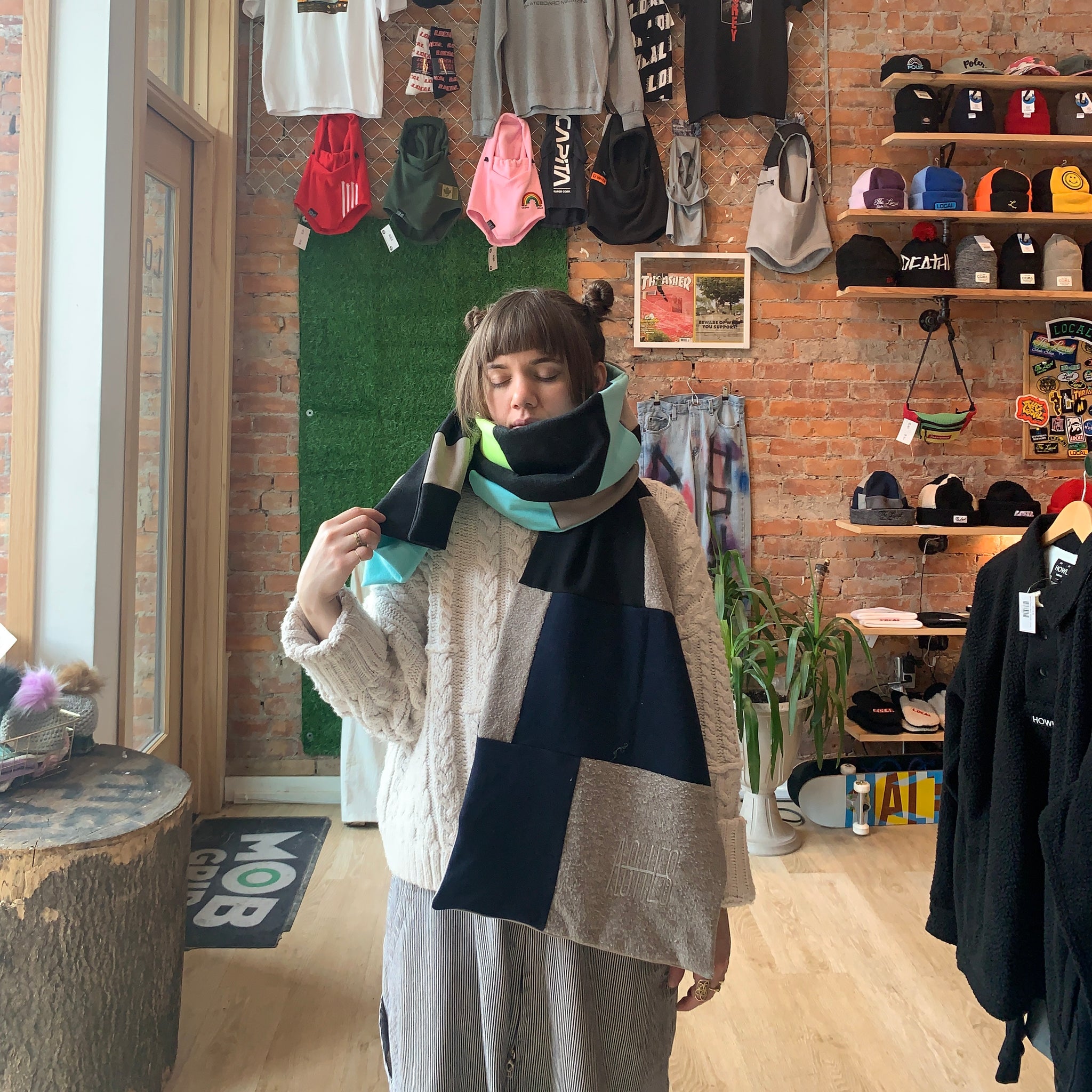 SQUARED AWAY SCARF